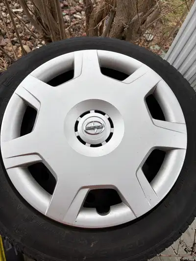 Came off a 2014 scion XB . About 60% tread wear left. Very happy with these tires excellent in the r...