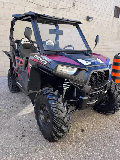 2017 Polaris RZR 900 It has power steering Polaris trail 4X4 Full doors Full front windshield Full r...