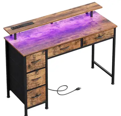 New Desk! Box never opened, View more