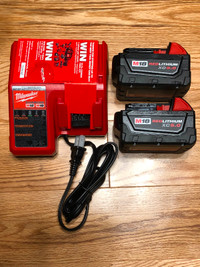 Milwaukee 5.0ah battery kit brand new