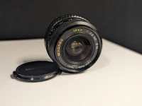 Vintage Miranda MC 28mm f/2.8 FD mount lens