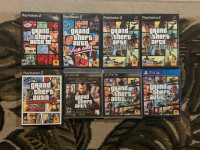GRAND THEFT AUTO   GAMES | Playstation 2 / 3 / 4
