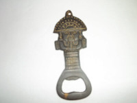 Vintage Inca figural bottle opener