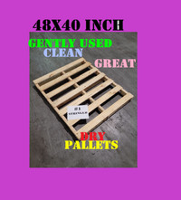 Pallets Skids SPOT (for sale) and STORAGE for rent HIGH END COMM