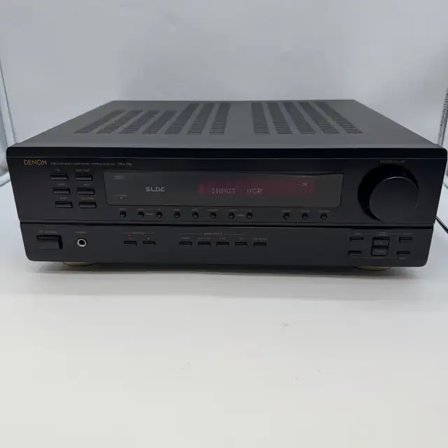 Vintage 1990s Denon DRA-295 Stereo Receiver Amplifier Hi-Fi Test in Stereo Systems & Home Theatre in City of Toronto - Image 2