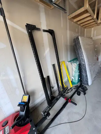 Northern Lights Squat rack with pulley system, View more