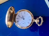 Antique Caravelle Gold Pocket Watch