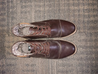 Business casual brown boots sz 8.5