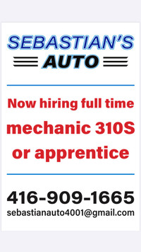 Full time auto mechanic 