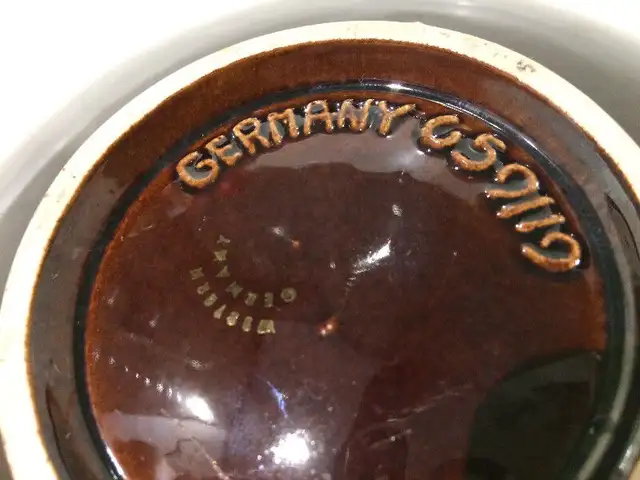 VIDE POCHE BOL CÉRAMIQUE WEST GERMANY RÉTRO VINTAGE MID CENTURY in Arts & Collectibles in City of Montréal - Image 5