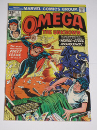 Marvel Comics Omega the Unknown#1 (1976) comic book