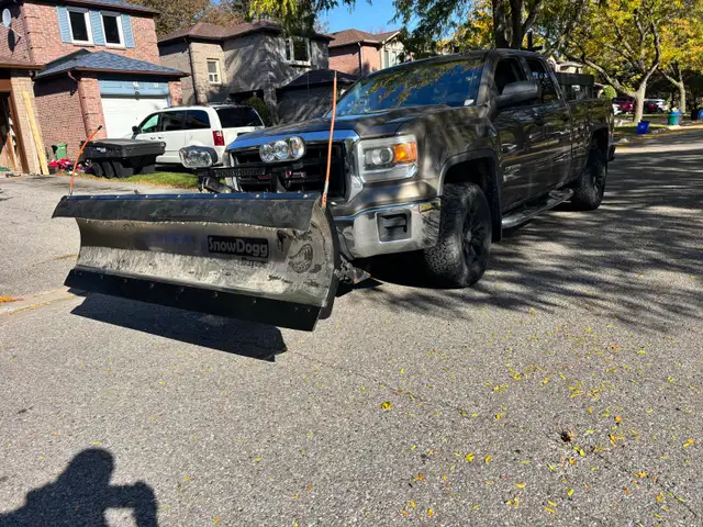 2014 Sierra Snow Plow 