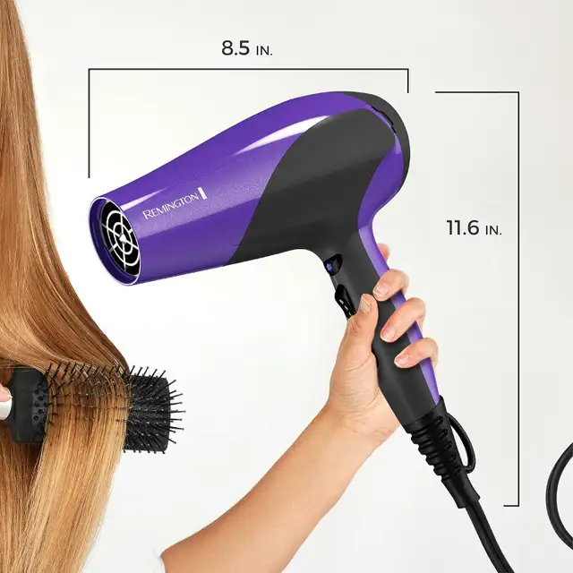 Remington Damage Protection Hair Dryer 2 Speed Purple in General Electronics in Markham / York Region - Image 6