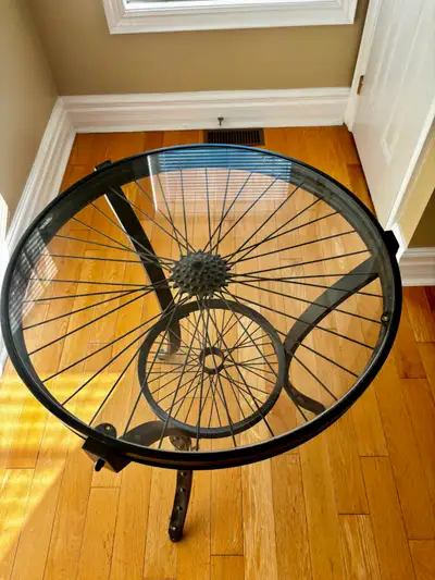 Bicycle Side Table, View more