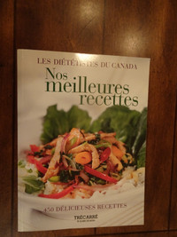 Livre « Nos meilleurs recettes »  par Les diététistes du Canada