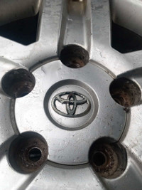 Toyota OEM 20"  inch alloy rims $800 or reasonable trade. 