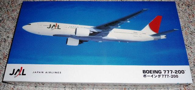 Hasegawa 1/200 Boeing 777-200 JAL in Toys & Games in Richmond