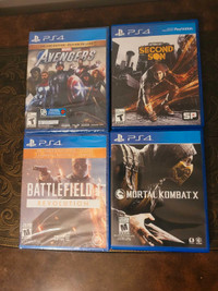  SIX PS4 GAMES  60 for all