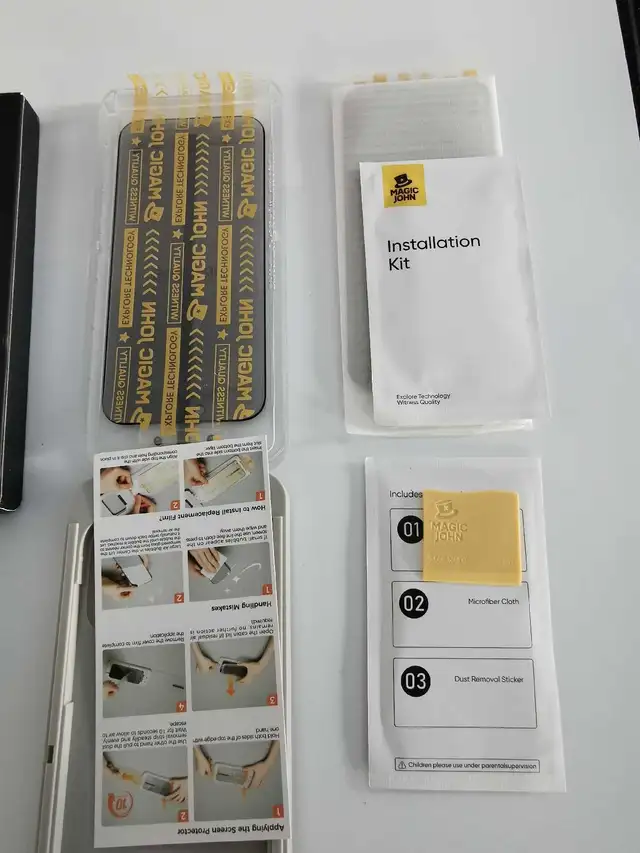 Magic John iPhone 16 Pro Max Screen Protector 2-pack in Cell Phone Accessories in Markham / York Region - Image 4