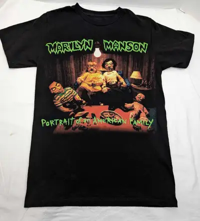 Marilyn Manson Portrait Of An American Family t shirt Small, View more
