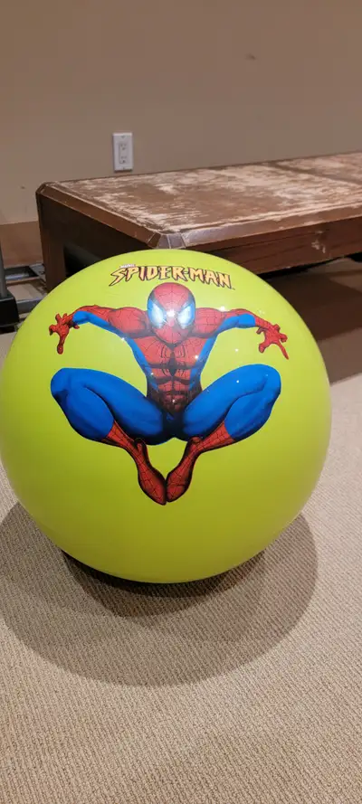 Children's Spiderman Playball. Lots of Fun. 18" Tall., View more