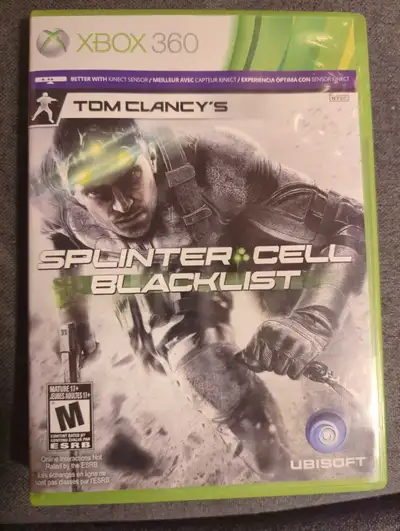 XBOX 360, SPLINTER CELL BLACKLIST , View more