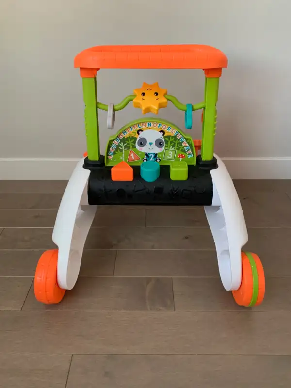 FISHER PRICE BABY STEPS PANDA TRAINING WALKER-LIKE NEW in Other in Edmonton - Image 5
