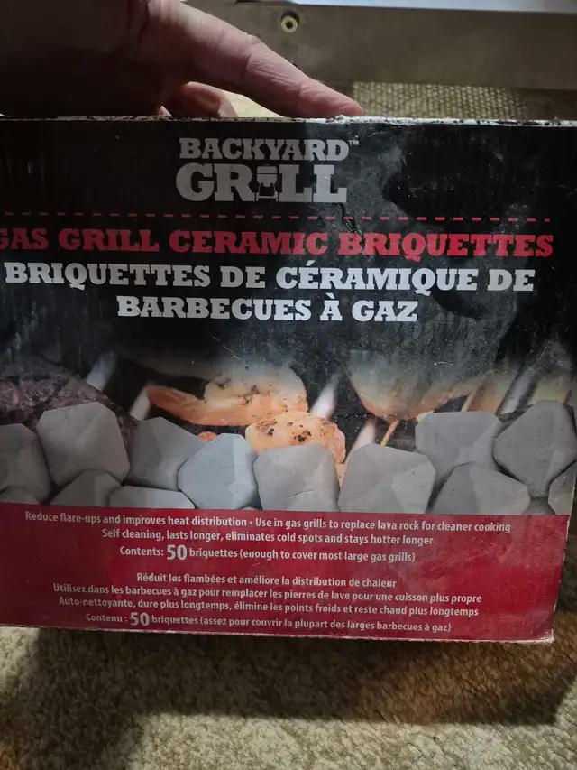 Backyard Grill Ceramic Briquettes in BBQs & Outdoor Cooking in Napanee - Image 5