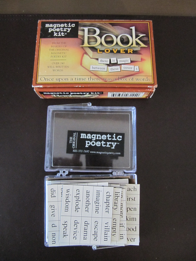 Bought this but realized I'm too OCD to have these on the fridge. In Box. 240 word magnets still in...