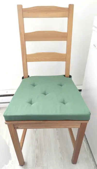 Pickup Welland! Chair pads for Ikea dining room set Brand new chair covers from Ikea. Green color. “...