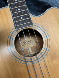 Acoustic electric Bass guitar 