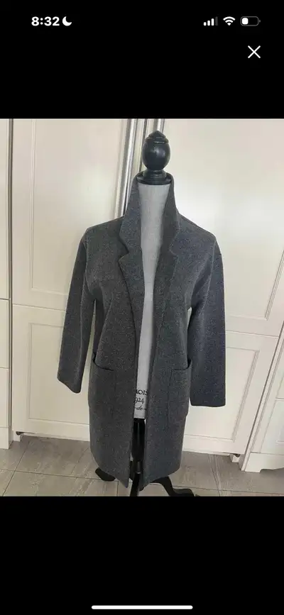 Grey Charcoal Coat, View more