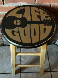 Life is Good stool 