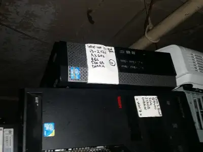 lenovo quadcore tower 250g dvdrw win 7 $50 many pc mac and lapto, View more
