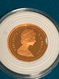 1983 Canadian penny