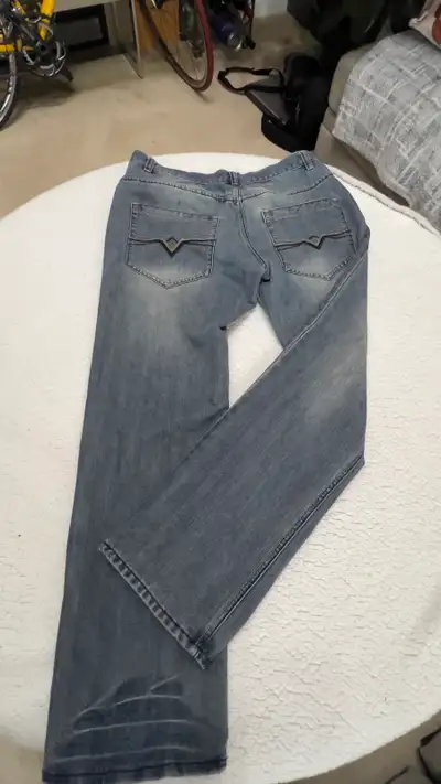 Avirex Jeans Mens  Blue WashDenim Y2K Baggy Vintage, View more