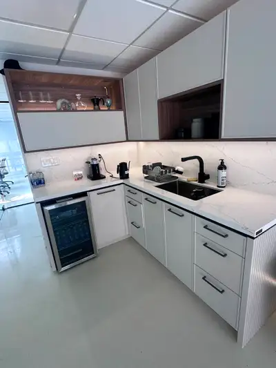 Must Go — Custom Kitchen w/ Quartz, Sink & LED, View more