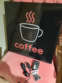 Coffee neon sign 