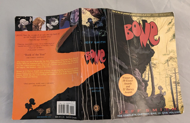 Bone: The Complete Cartoon Epic in One Volume by Jeff Smith in Comics & Graphic Novels in Oakville / Halton Region - Image 2