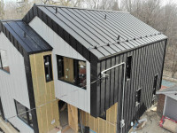 Standing seam metal roof panels