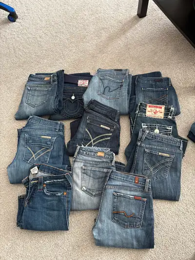 vintage jeans- Paige, citizens of humanity, William rast, View more