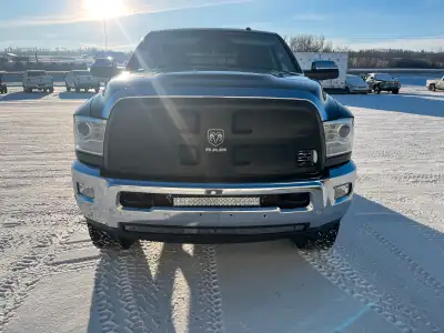 2016 Ram 2500 Laramie front bumper complete with park sensors, air dam, air dam insert and fog lamps...