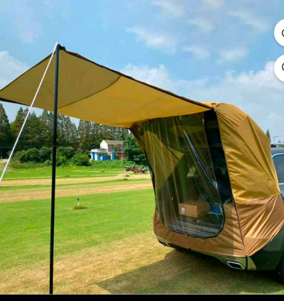 Like new. Bought from Walmart. Poles not included.