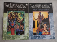 Superman Wonder Woman - books 1+2 - DC comic books
