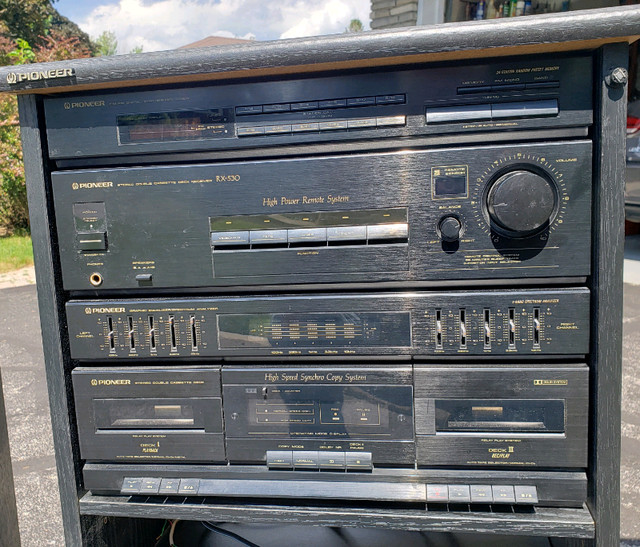 Pioneer RX530 Digital Synthesizer Receiver - Double Cassette

 in General Electronics in City of Toronto - Image 4