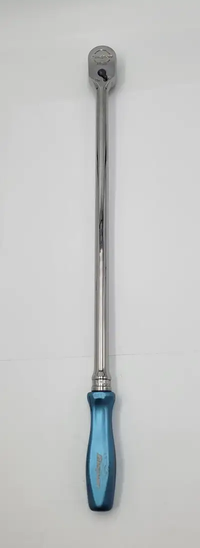 Unleash precision with the Snap-On 3/8 Drive Dual 80 Long Hard Handle Ratchet—engineered for power a...