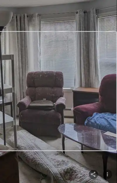 Loveseat Lazyboy Recliner Rocker & Loveseat Nonsmoker, View more