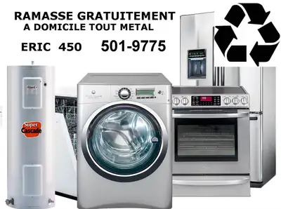 recyclage a domicile GRATUIT tout électros, View more
