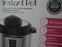 Instant Pot 8 Quart IP Lux80 Multi Use Programmable Pressure