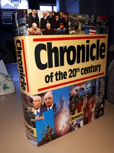 Chronicle of the 20th Century Hardcover Book, View more